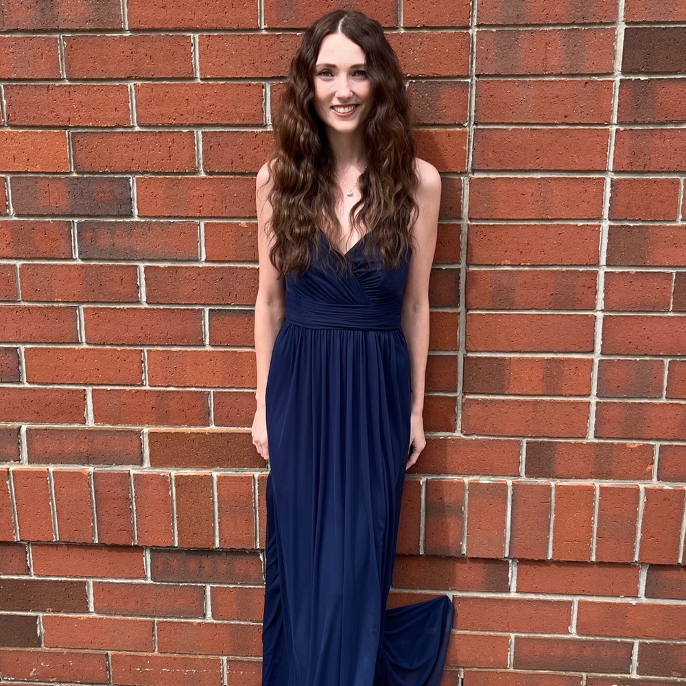 David’s Bridal size 2 unaltered Bridesmaids dress.